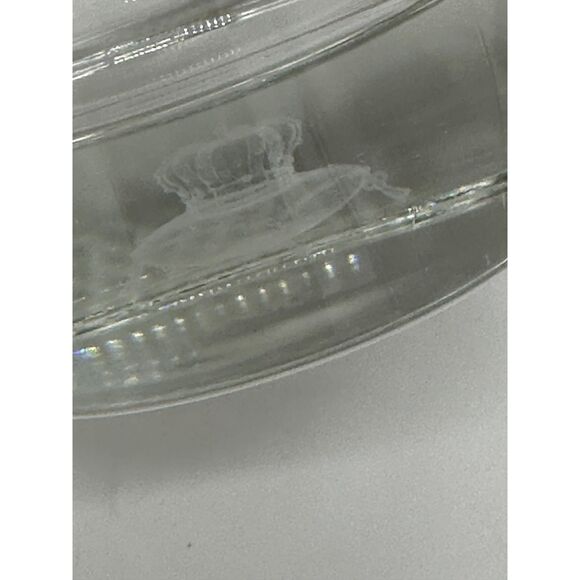 Crown Royal Glass Signature Floating Crown and Pillow Weighted Bottom 1.99 - Picture 5 of 10